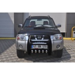 BullBar fata Nissan Skystar 97-05 - ARP PASIFIC Negru - Chrome