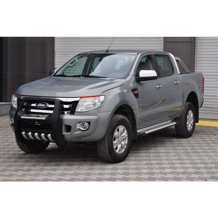 BullBar fata Ford Ranger 12-13 - ARP PASIFIC Negru - Chrome - imagine 5