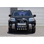 BullBar fata Nissan X-Trail 02-07 - ARP PASIFIC Negru - Chrome