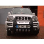 BullBar fata Suzuki Jimny 04-Prezent - ARP PASIFIC Negru - Chrome