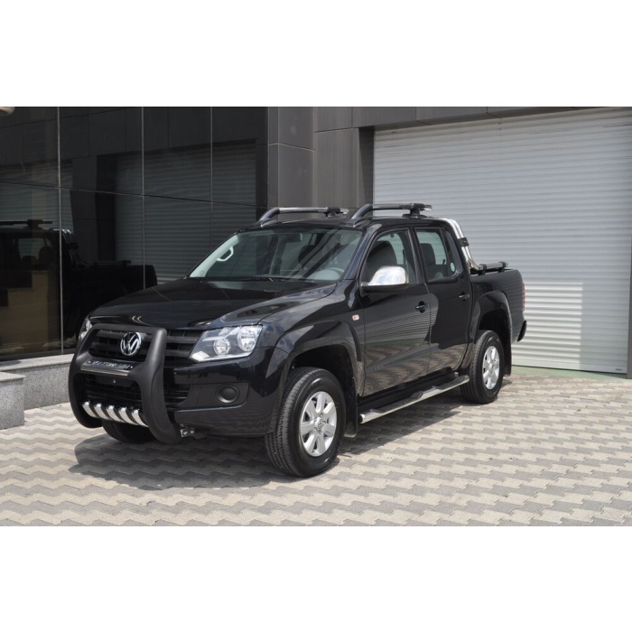 BullBar fata Volskwagen Amarok 10-15 - ARP PASIFIC Negru - Chrome - imagine 4