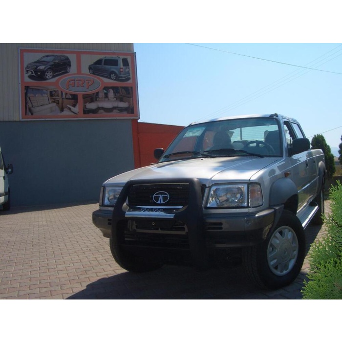 BullBar fata Tata Telcoline 02-07 - ARP PASIFIC Negru - Chrome - imagine 2
