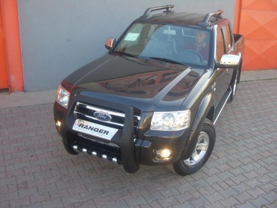 BullBar fata Ford Ranger 06-11 - ARP PASIFIC Negru - Chrome - imagine 4