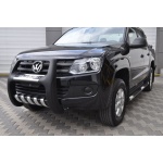 BullBar fata Volskwagen Amarok 10-15 - ARP PASIFIC Negru - Chrome - imagine 5