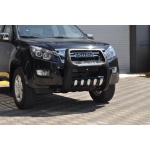 BullBar fata Isuzu DMAX 12-Prezent - ARP PASIFIC Negru - Chrome - imagine 2