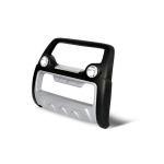 BullBar fata Isuzu D-MAX 12-Prezent - ARP ATLANTIC Negru - Chrome, proiectoare de ceata - imagine 2