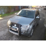 BullBar fata Suzuki Grand Vitara 5usi 06-09 - ARP ATLANTIC Negru - Chrome, proiectoare de ceata