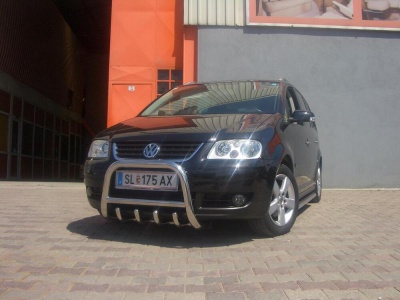 BullBar fata Volkswagen Touran 03-Prezent ┬á- ARP HERON Chrome - imagine 6