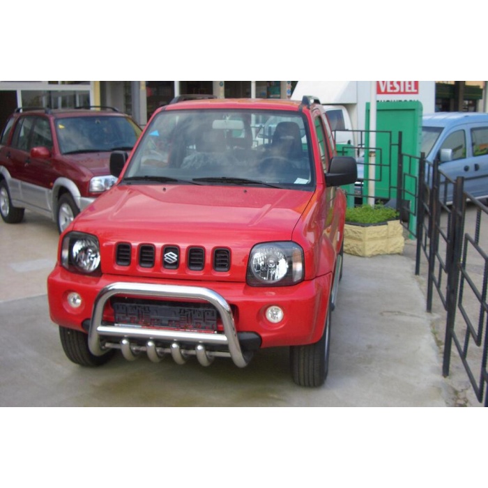 BullBar fata Suzuki Jimny 04-Prezent - ARP HERON Chrome - imagine 2