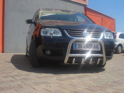BullBar fata Volkswagen Touran 03-Prezent ┬á- ARP HERON Chrome - imagine 5