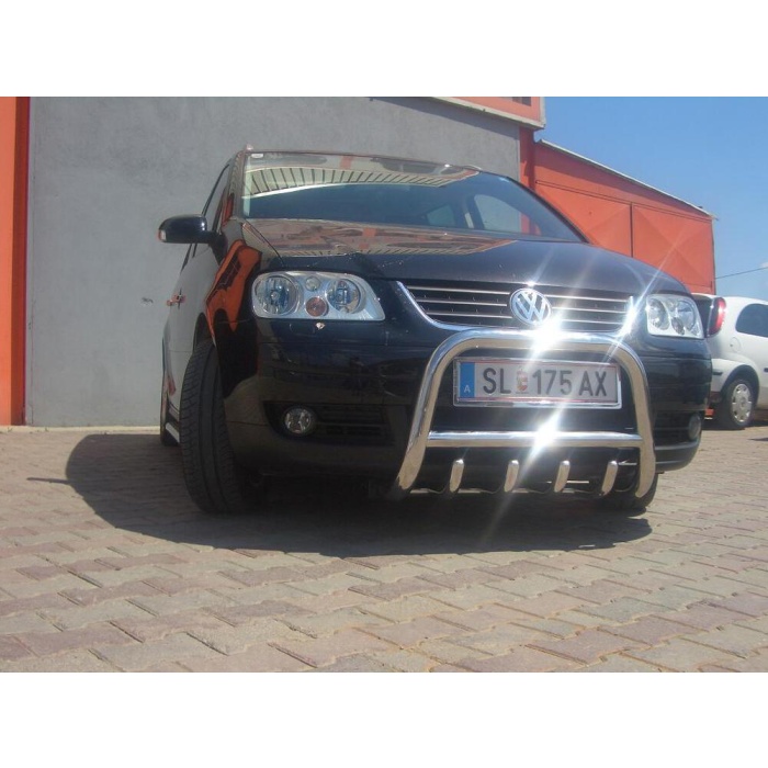 BullBar fata Volkswagen Touran 03-Prezent ┬á- ARP HERON Chrome - imagine 5