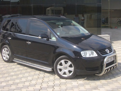 BullBar fata Volkswagen Touran 03-Prezent ┬á- ARP HERON Chrome - imagine 8