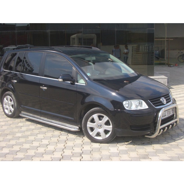 BullBar fata Volkswagen Touran 03-Prezent ┬á- ARP HERON Chrome - imagine 8