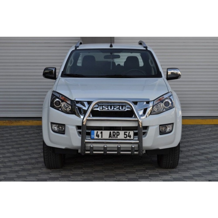 BullBar fata Isuzu DMAX 12-Prezent ┬á- ARP NERO, Chrome - imagine 4