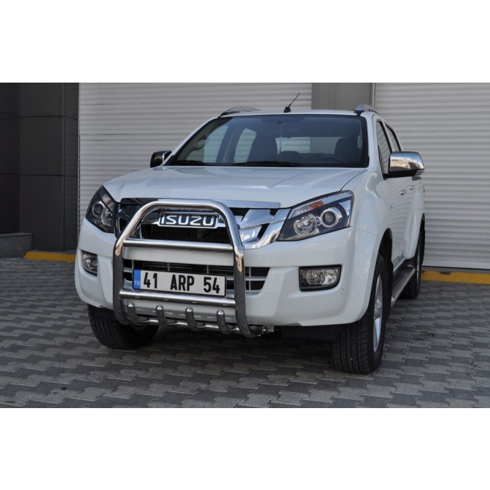 BullBar fata Isuzu DMAX 12-Prezent ┬á- ARP NERO, Chrome - imagine 3