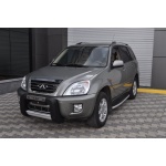 BullBar fata Chery Tiggo 08-11 ┬á- ARP WINBO, Negru - Chrome - imagine 4