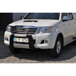BullBar fata Toyota Hilux Vigo 12-14 - ARP WINBO, Negru - Chrome