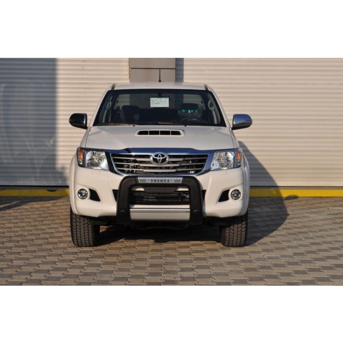 BullBar fata Toyota Hilux Vigo 12-14 - ARP WINBO, Negru - Chrome - imagine 4