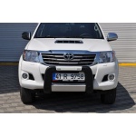 BullBar fata Toyota Hilux Vigo 12-14 - ARP WINBO, Negru - Chrome - imagine 8