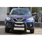 BullBar fata Chery Tiggo 12-Prezent ┬á- ARP WINBO, Negru - Chrome - imagine 4