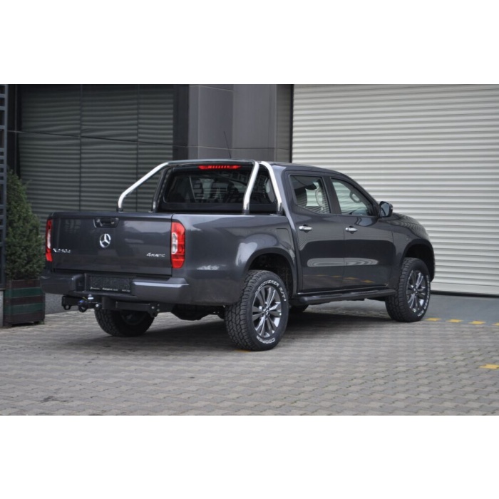 Rollbar Isuzu DMAX 04-11 din otel inoxidabil - ARP SAND, chrome - imagine 3