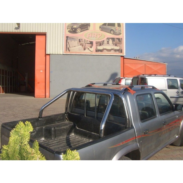 Rollbar Toyota Hilux 97-05 din otel inoxidabil - ARP SAND, chrome - imagine 4