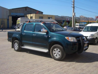 Rollbar Toyota Hilux 06-09 din otel inoxidabil - ARP SAND, chrome - imagine 3