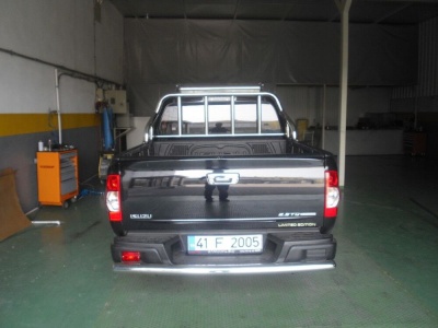 Rollbar Isuzu DMAX 04-11 din otel inoxidabil - ARP SAND, chrome - imagine 2