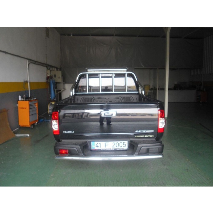 Rollbar Isuzu DMAX 04-11 din otel inoxidabil - ARP SAND, chrome - imagine 2