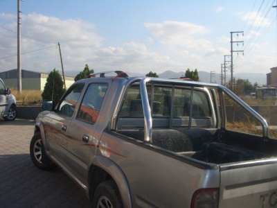 Rollbar Toyota Hilux 97-05 din otel inoxidabil - ARP SAND, chrome - imagine 3