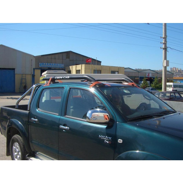 Rollbar Toyota Hilux 06-09 din otel inoxidabil - ARP SAND, chrome - imagine 2