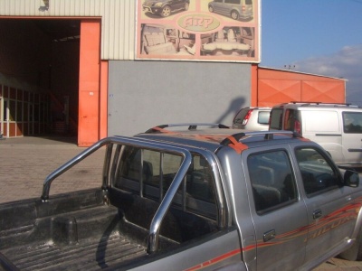 Rollbar Toyota Hilux 97-05 din otel inoxidabil - ARP SAND, chrome - imagine 2