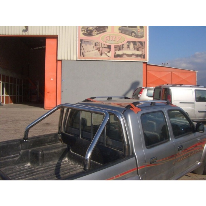 Rollbar Toyota Hilux 97-05 din otel inoxidabil - ARP SAND, chrome - imagine 2