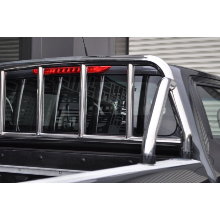 Rollbar Mercedes X-Class -Prezent din otel inoxidabil - ARP SEAMAN, chrome - imagine 4