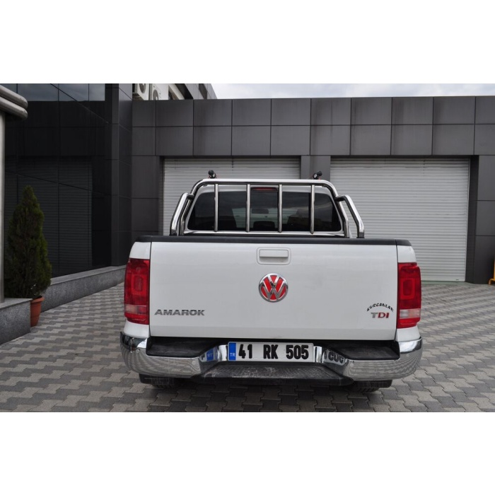 Rollbar Volkswagen Amarok 16-Prezent din otel inoxidabil - ARP SEMAN, chrome - imagine 6