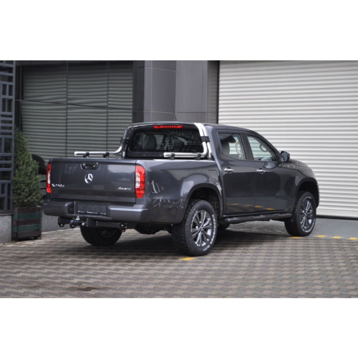 Rollbar Mercedes X-Class din otel inoxidabil - ARP AHTAPOT, chrome - imagine 5