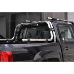 Rollbar Volkswagen Amarok 16-Prezent din otel inoxidabil - ARP AHTAPOT, chrome - imagine 2