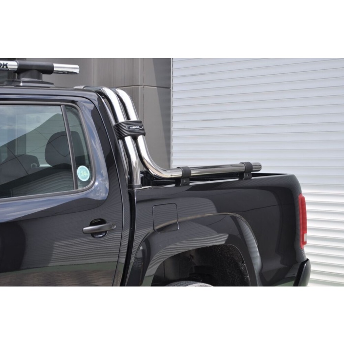 Rollbar Volkswagen Amarok 10-15 din otel inoxidabil - ARP AHTAPOT, chrome - imagine 6