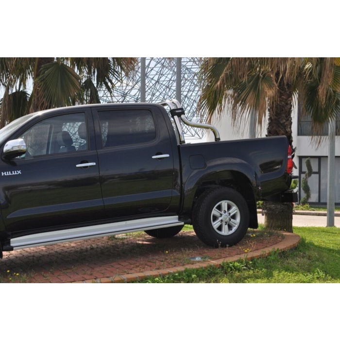 Rollbar Toyota Hilux Vigo 12-14 din otel inoxidabil - ARP SUPORT, chrome - imagine 5