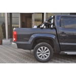 Rollbar Volkswagen Amarok 10-15 din otel inoxidabil - KEKO ARP RIO, chrome cu negru - imagine 3