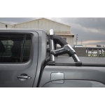 Rollbar Volkswagen Amarok 10-15 din otel inoxidabil - KEKO ARP RIO, chrome cu negru - imagine 12