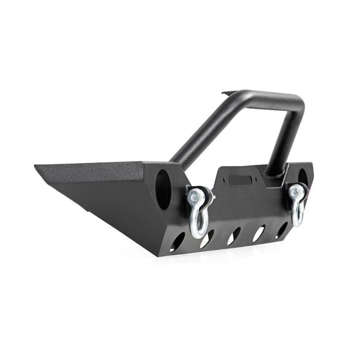 Bara protectie fata cu placuta troliu Jeep Wrangler JK Rough Country - imagine 3