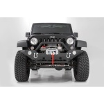 Bara protectie fata cu placuta troliu Jeep Wrangler JK Rough Country - imagine 2