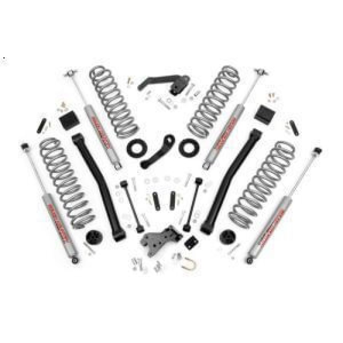 Kit de inaltare suspensie Jeep Wrangler Jk 2 usi - Rough Country Series Lift + 80mm - imagine 3