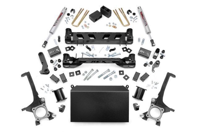 RC774S_ROUGH_COUNTRY_45_LIFT_KIT_TOYOTA_TUNDRA_4WD_07-12_offex Lift kit 115mm Rough Country - Toyota Tundra 4wd 07-15 - imagine 1
