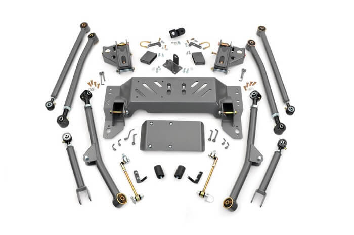 RC905U_Rough_Country_4_lift_kit_long_arm_upgrade_kit_zawieszenie_suspension_Jeep_Grand_Cherokee_ZJ_EUROPE_OFFEX Kit inaltare suspensie Rough Country - Jeep Grand Cherokee ZJ - inaltare 100mm - imagine 1