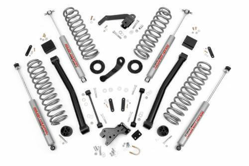 RCK609S_ROUGH_COUNTRY_35_LIFT_KIT_JEEP_WRANGLER_JK_4_DRZWI_DOOR_OFFFEX Kit de inaltare suspensie Jeep Wrangler Jk 4 usi - Rough Country Series Lift + 80mm - imagine 1