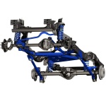 Rough Country Long Arm Lift Kit Inaltare - 100mm - Jeep Wrangler JK 4 usi - imagine 3
