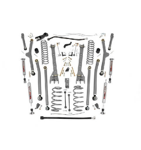 RCPERF663_Rough_Country__4_Long_Arm_Lift_Kit_JEEP_WRANGLER_TJ_OFFEX Kit inaltare suspensie LONG ARM Jeep Wrangler TJ - Rough Country lift +100mm - imagine 1