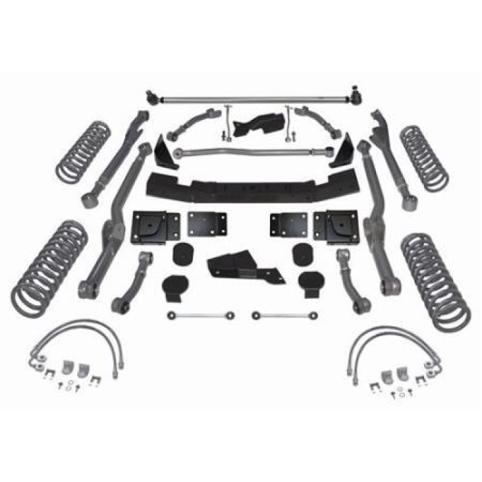 Kit lift 85mm Extreme-Duty Long Arm Rubicon Express - Jeep Wrangler JK 4 usiÂ - imagine 2